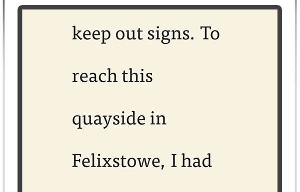 bad ereader typography